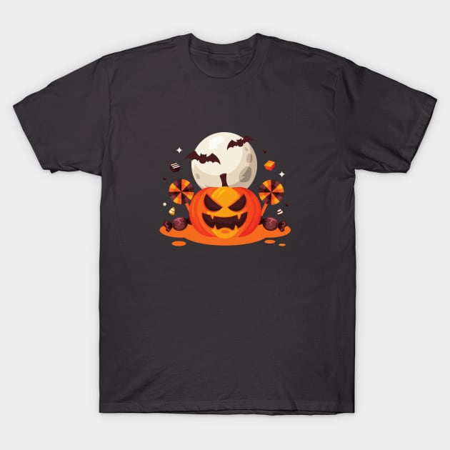 Halloween T-Shirt by NomesInk